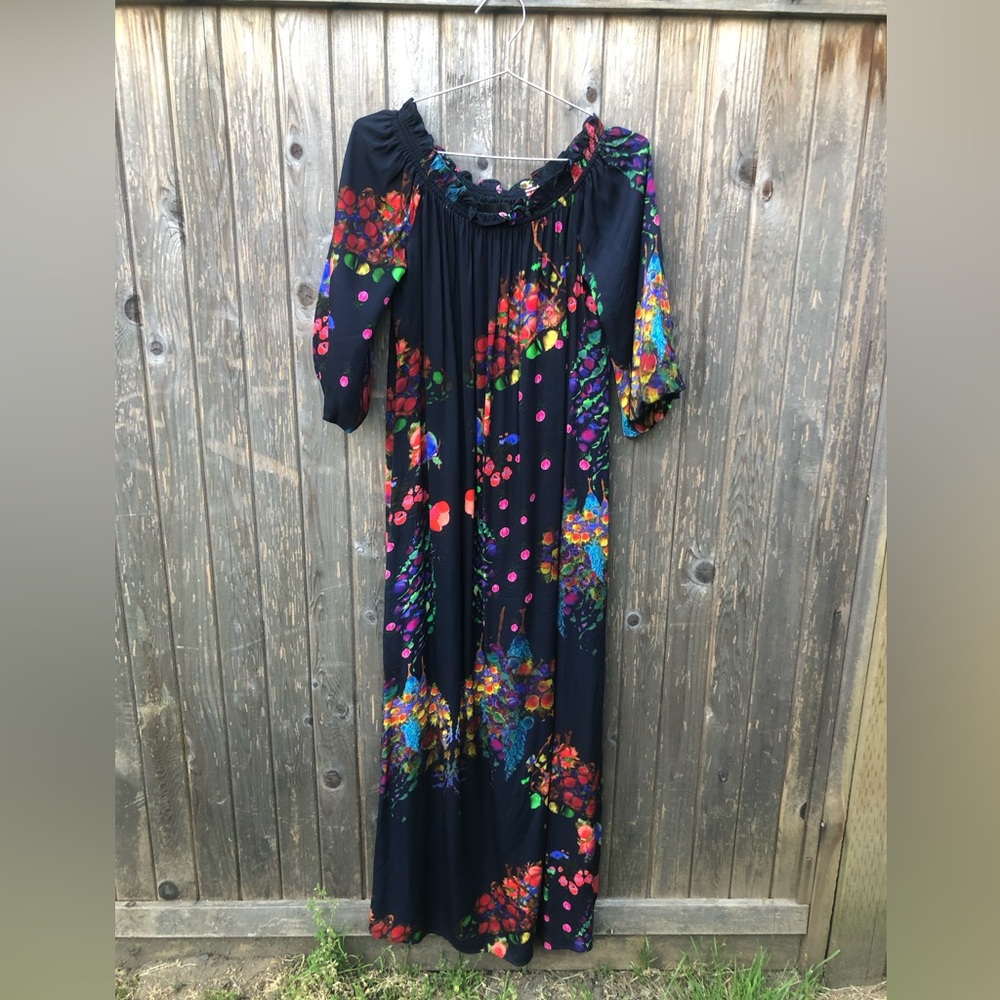 Cynthia Rowley silk blend maxi